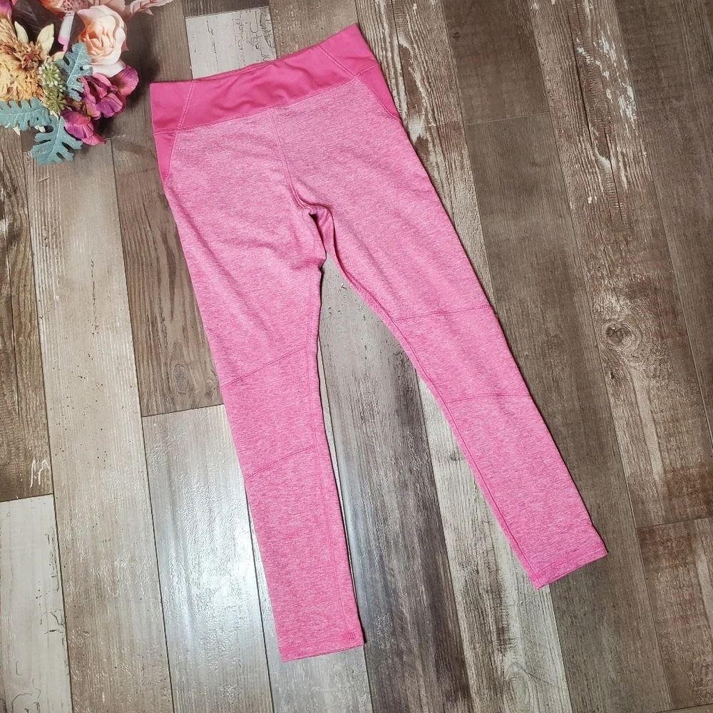 OshKosh B'gosh Girls Barbiecore Pink Active High-Rise Leggings Size 12 EUC